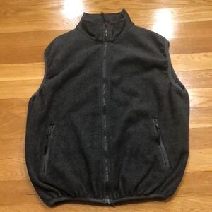 𝅺BIRCH bay men’s charcoal gray vest size xlarge.